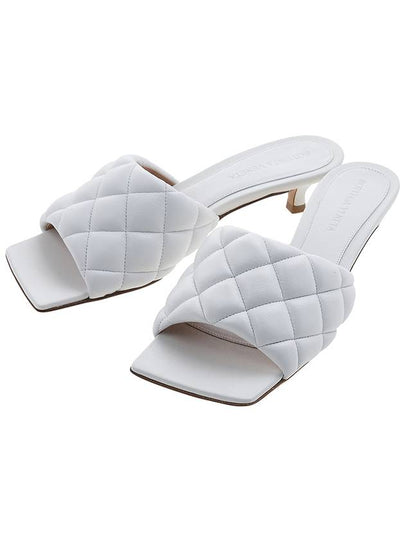 Padded Leather Mule White - BOTTEGA VENETA - BALAAN 2