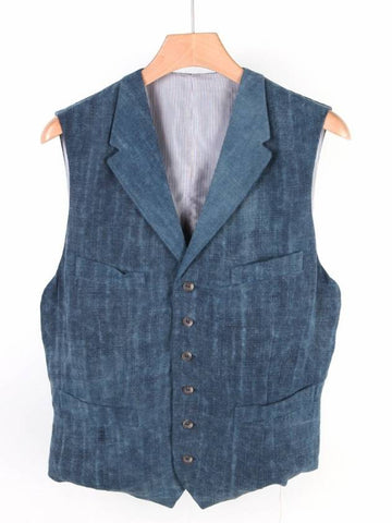 Collar Linen Vest Blue ALE L PEUO COL A2 - FORTELA - BALAAN 1