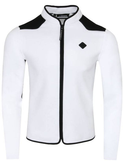 Hayden Mid Layer Zip-Up Jacket White - J.LINDEBERG - BALAAN 2