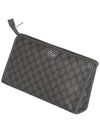 Ophidia GG Toiletry Clutch Bag Grey - GUCCI - BALAAN 4