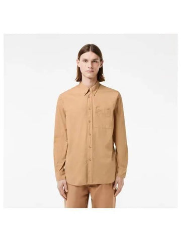 Men s SUMMER Pack Shirt Beige - LACOSTE - BALAAN 1