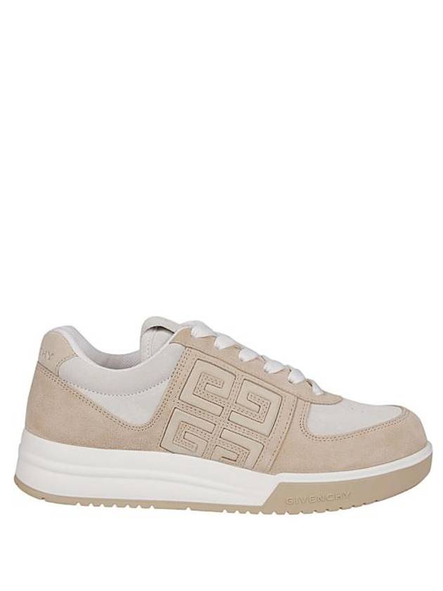 4G Logo Calf Leather Low Top Sneakers Beige - GIVENCHY - BALAAN 2