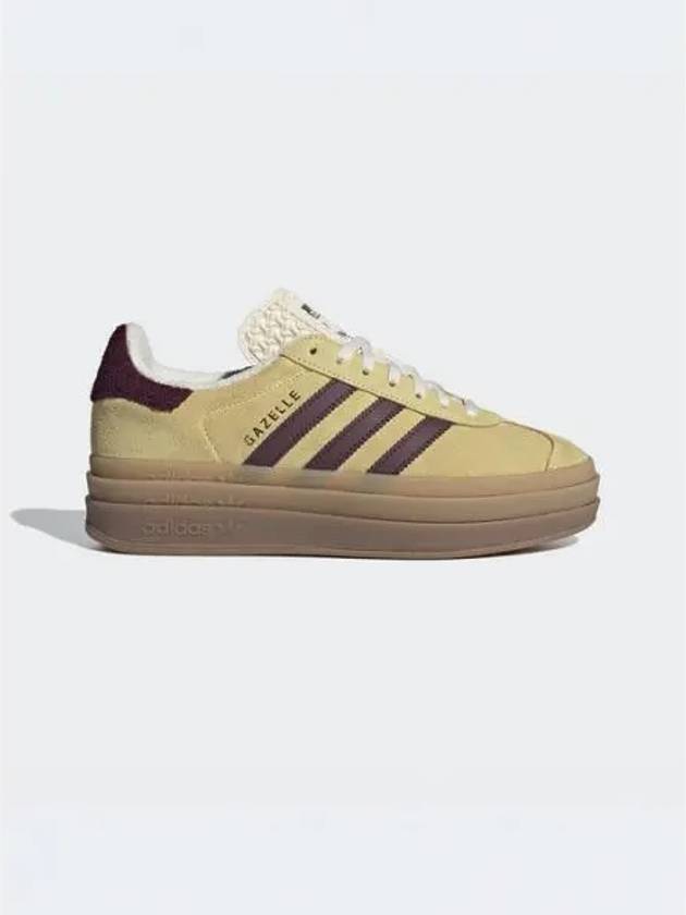 Gazelle Bold Suede Low Top Sneakers Almost Yellow - ADIDAS - BALAAN 2