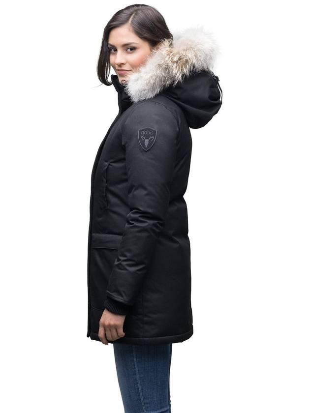 Carla Classic Down Parka Black - NOBIS - BALAAN 3