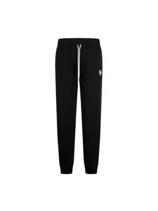 Chillex Fox Patch Classic Track Pants Black - MAISON KITSUNE - BALAAN 2