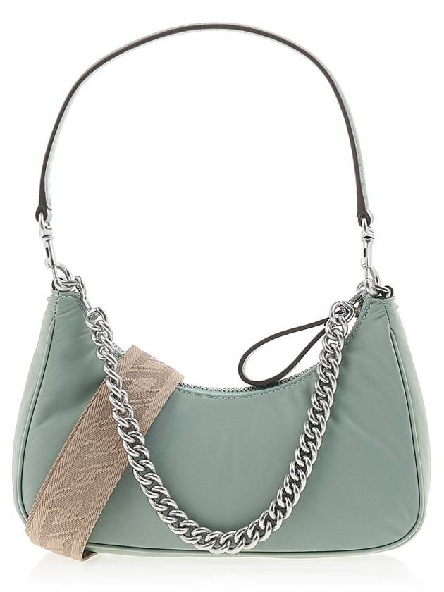 Mercer Nylon Chain Small Shoulder Bag Blue Celadon - TORY BURCH - BALAAN 4