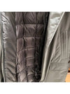 Men s Gray Ducale Goose Down Single Padded Coat ADS PIOMBO - MOORER - BALAAN 4