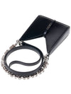 Box Micro Cut-out Chain Leather Shoulder Bag Black - GIVENCHY - 5