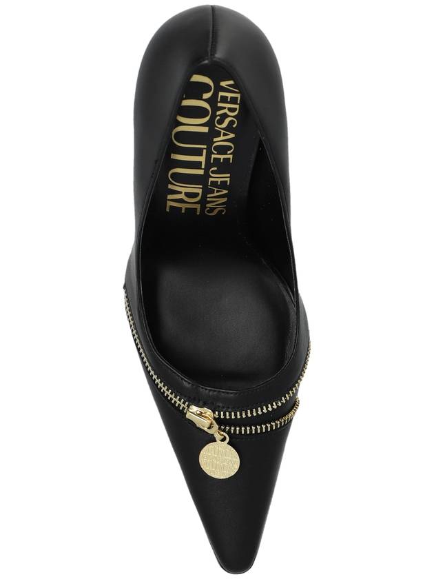 Versace Jeans Couture Heeled Shoes, Women's, Black - VERSACE - BALAAN 6