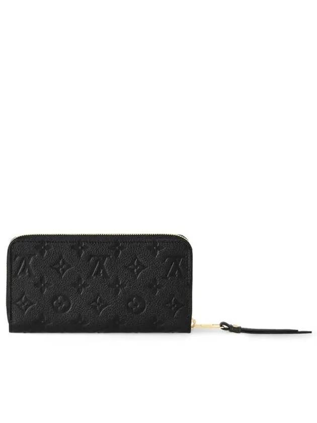 Zippy Monogram Empreinte Long Wallet Black - LOUIS VUITTON - BALAAN 4