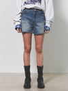 Vintage Denim Shorts Blue - NUAKLE - BALAAN 2