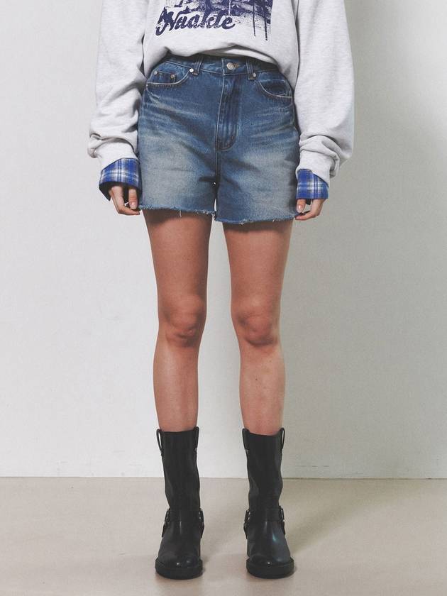 vintage shorts denim - NUAKLE - BALAAN 2