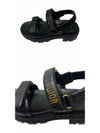 Dioract Platform Lambskin Sandals Black - DIOR - BALAAN 5