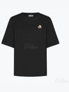 Speedy Fox Patch Comfort Short Sleeve T Shirt Black - MAISON KITSUNE - BALAAN 2