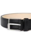 Screw Buckle Leather Belt Black - MAISON MARGIELA - BALAAN 6