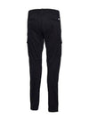 Stretch Sateen Ergonomic Lens Double Cargo Straight Pants Black - CP COMPANY - BALAAN 3