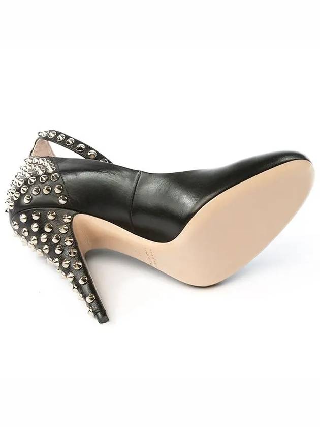 Studded leather heel black 5I9381 - MIU MIU - BALAAN 6