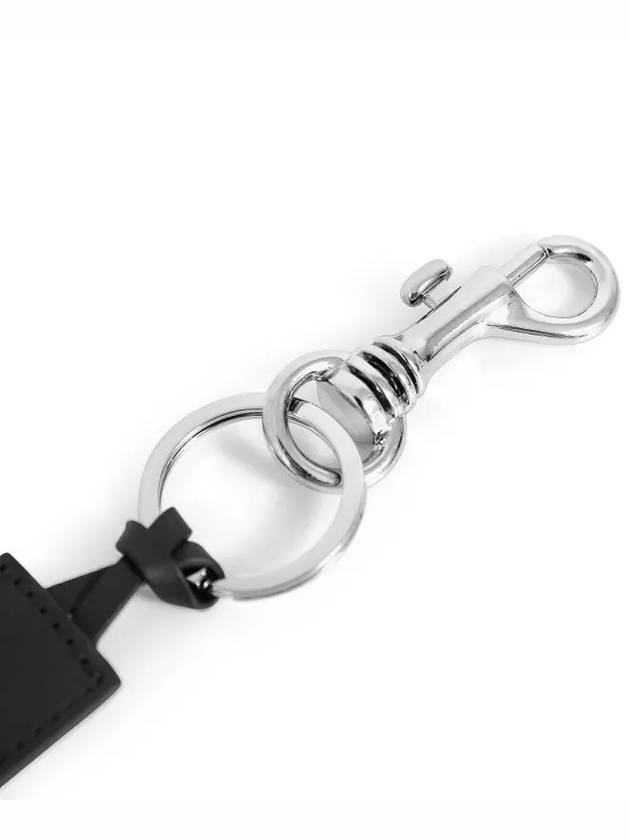 Logo Leather Key Holder Black - A.P.C. - BALAAN 4