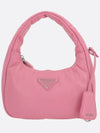 Soft Padded Nappa Leather Mini Bag Pink - PRADA - BALAAN 3