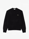 Basic Classic Fit Sweater Black - LACOSTE - BALAAN 2