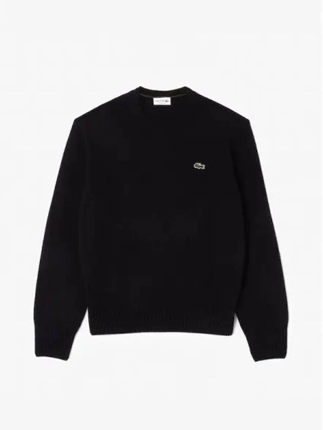 Basic Classic Fit Sweater Black - LACOSTE - BALAAN 2