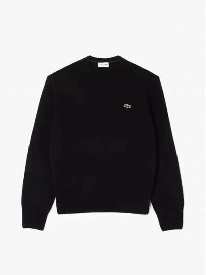 Basic Classic Fit Sweater Black - LACOSTE - BALAAN 2