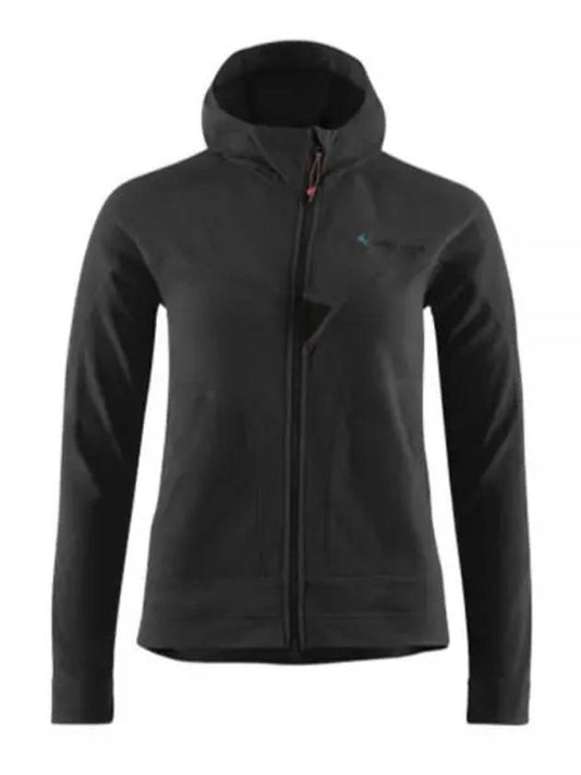 Sigin Hooded Zip Woman Raven 20679W21 961 - KLATTERMUSEN - BALAAN 1