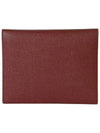 Envelope Uptown Baby Clutch Bag Burgundy - SAINT LAURENT - BALAAN 4