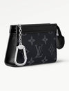 Pochette Cle Voyage Card Wallet Black - LOUIS VUITTON - BALAAN 4