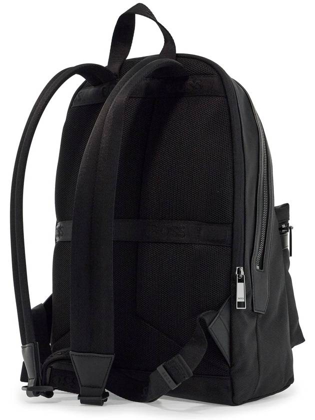 recycled fabric backpack - HUGO BOSS - BALAAN 2