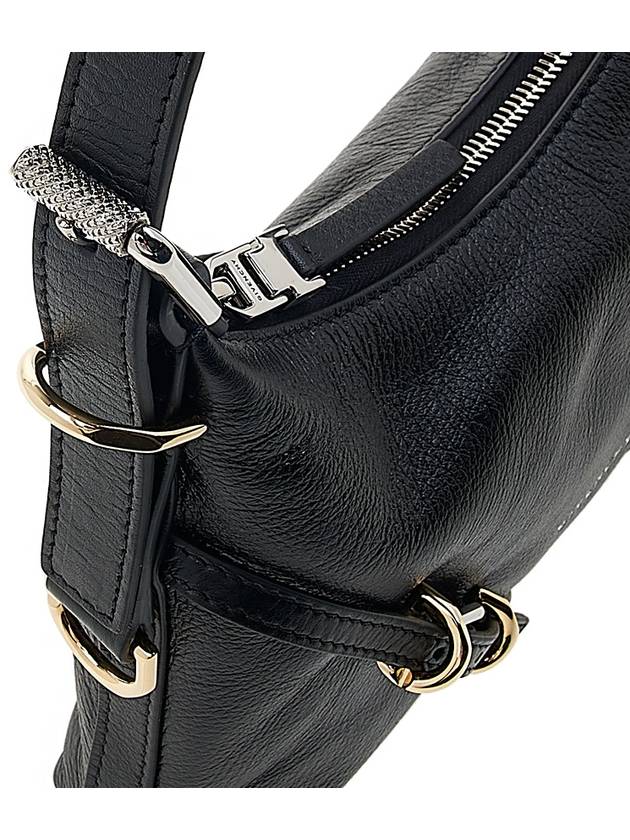 Voyou Small Leather Shoulder Bag Black - GIVENCHY - BALAAN 9