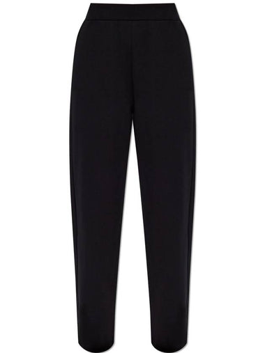 Emporio Armani Sweatpants With Logo, Women's, Black - EMPORIO ARMANI - BALAAN 1