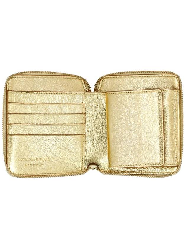 Metallic zip around wallet - COMME DES GARCONS WALLET - BALAAN 3