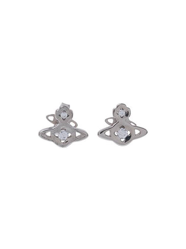 Women's Bernardina Earrings Silver - VIVIENNE WESTWOOD - BALAAN 1