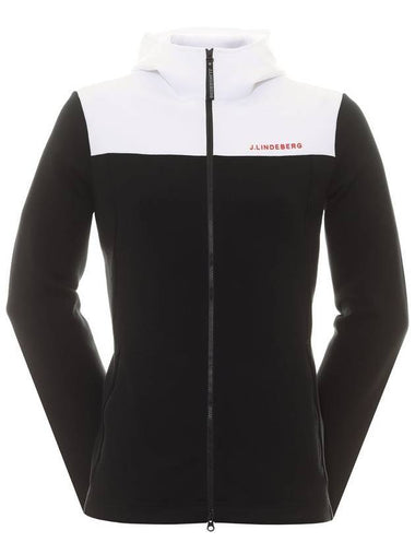 Jeff Hoodie Zip-Up Black - J.LINDEBERG - BALAAN 1