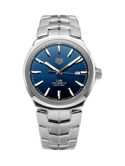 Men's Link Automatic Metal Watch Steel Blue - TAG HEUER - BALAAN 2