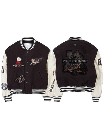 Volcano Varsity Jacket W233JP01 918D - WOOYOUNGMI - BALAAN 1