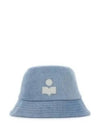 Haley Embroidered Logo Bucket Hat Light Blue - ISABEL MARANT - BALAAN 2