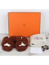 Shearling Oran sandal slippers 37 240 - HERMES - BALAAN 2