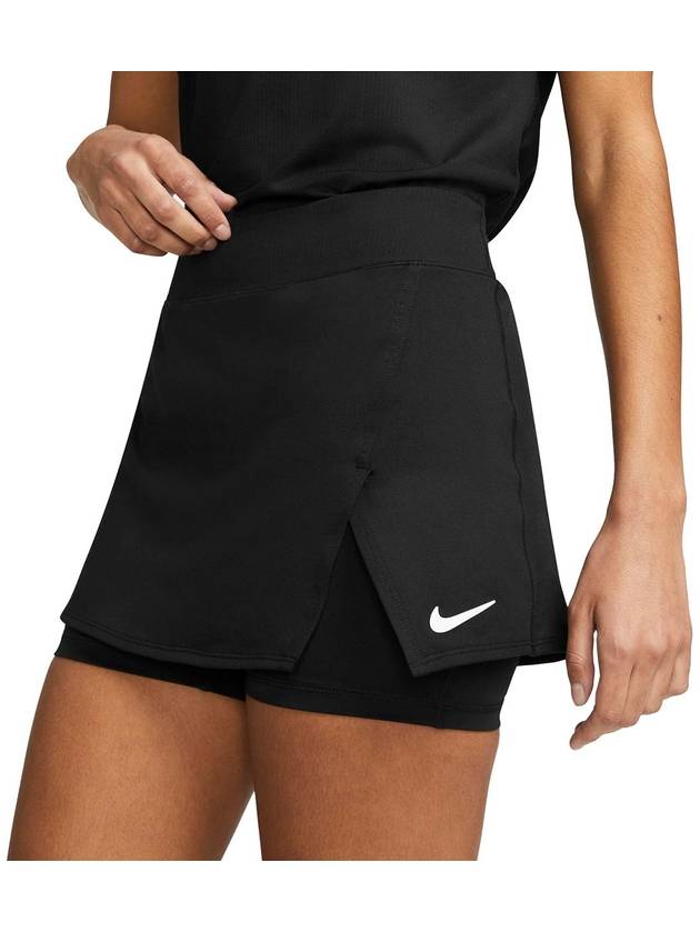 Court Dri Fit Victory Tennis A-Line Skirt Black - NIKE - BALAAN 2