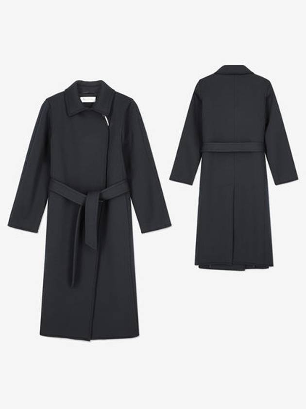 Manuela 1 Virgin Wool Single Coat Ultramarine - MAX MARA - BALAAN 2