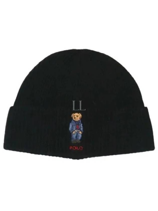 Bare rib knit beanie PC1268 001 - POLO RALPH LAUREN - BALAAN 1