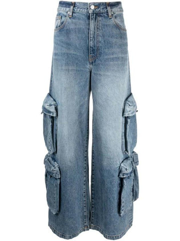 baggy mid-rise wide jeans PS24WDF016 - AMIRI - BALAAN 1