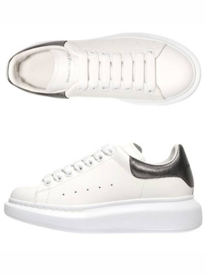 Oversized Low Top Sneakers Black White - ALEXANDER MCQUEEN - BALAAN 2