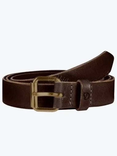 Thingi belt 2 5cm leather brown 77280 250 - FJALL RAVEN - BALAAN 1