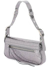 Le Cagole Metallic Small Shoulder Bag Silver - BALENCIAGA - BALAAN 3