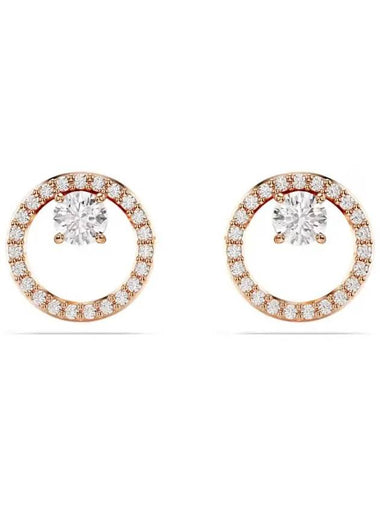 Constella Stud Earrings Rose Gold - SWAROVSKI - BALAAN 1