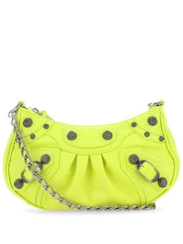 Le Cagol mini chain shoulder bag yellow - BALENCIAGA - BALAAN 2