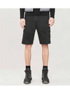 Stone Island Compass Waffen Logo Cargo Pocket Garment Shorts 7215L0804 V0129 - STONE ISLAND - BALAAN 2