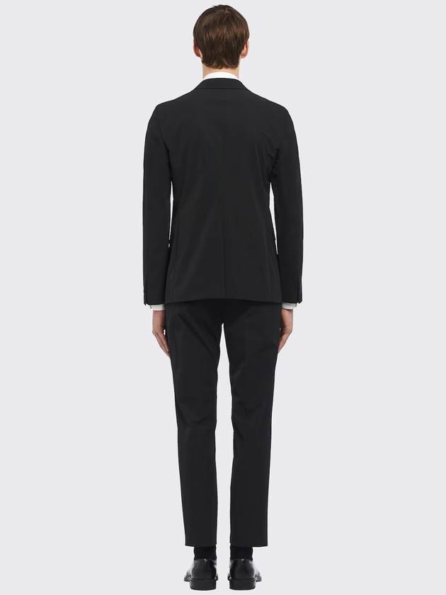 technical fabric single-breasted suit - PRADA - BALAAN 4